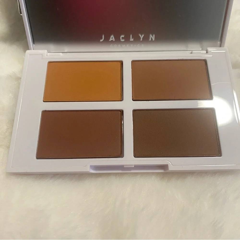 NIB Jaclyn Cosmetics Face It All Brightening & Setting Palette 